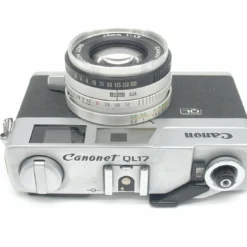 Canonet QL17 Rangefinder Camera With Instruction Manual -Camera Store DSC00505 scaled