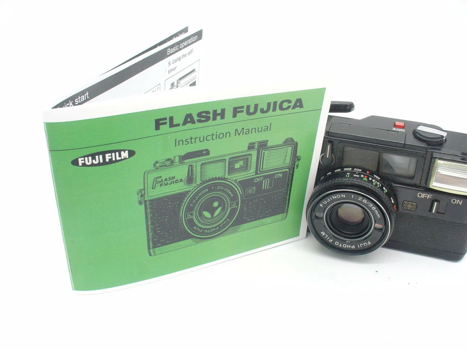 Flash Fujica Compact Film Camera With User Manual 4 Flash Fujica Compact Film Camera With User Manual - Image 2