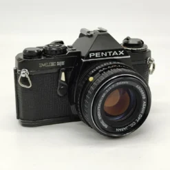 Black Pentax ME-Super Film Camera With 50mm F/1.7 Lens