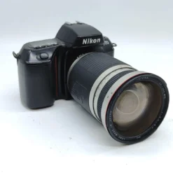 Nikon F70 Autofocus Film Camera With Huge Zoom Lens