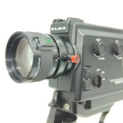 FILM TESTED Elmo 260S-XL Super-8 Cine Camera. Rewind Pickup.