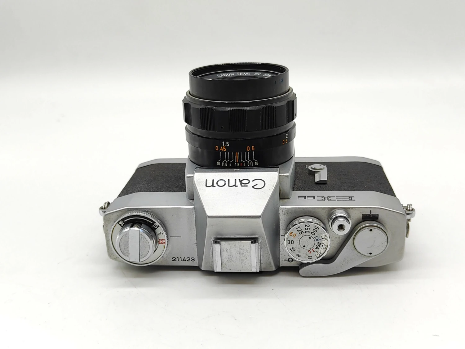 Canon EX EE Manual SLR With 50mm F/1.8 Lens 6 Canon EX EE Manual SLR With 50mm F/1.8 Lens - Image 4