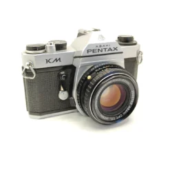 Pentax KM SLR Film Camera With 55mm F/1.8 Lens